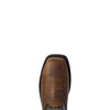 ARIAT Men's Workhog Wide Square CSA Metguard Composite Toe Work Boot Western, Ridge Brown/Moss Green, 10.5